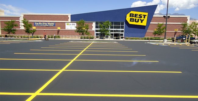 Parking Lot Sealcoating & Striping